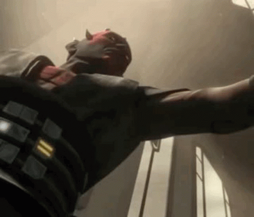 Amazing Darth Maul Getting Lightsaber GIF