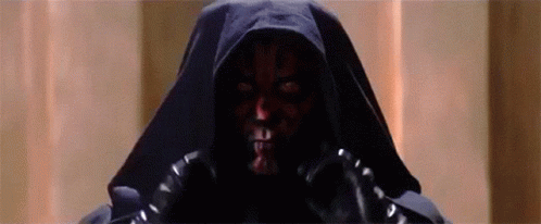 Darth Maul Close Up Hood GIF
