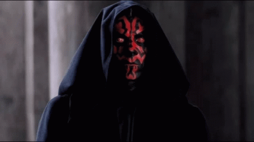 Darth Maul Yes Master GIF