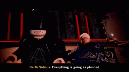 Darth Sidious Talking About Everything Going As Planned GIF