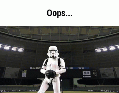 Darth Vader And Stormtrooper Destroying Death Star GIF