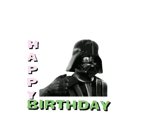 Darth Vader Giving Thumbs Up Happy Birthday