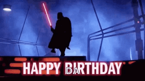 Darth Vader Holding Lightsaber
