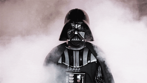 Darth Vader No Inside The Fog GIF