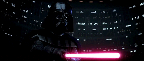 Darth Vader No Lightsaber On Attack GIF