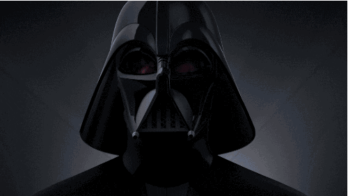 Darth Vader No Mask GIF