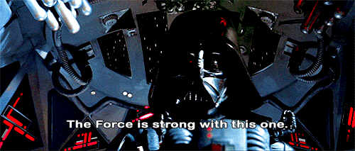 Darth Vader No The Force Is Strong GIF