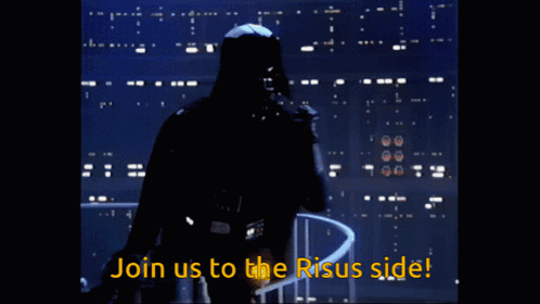 Darth Vader Says Join Us to the Risus Side
