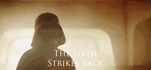 Darth Vader Silhouette The Sixth Strikes Back GIF