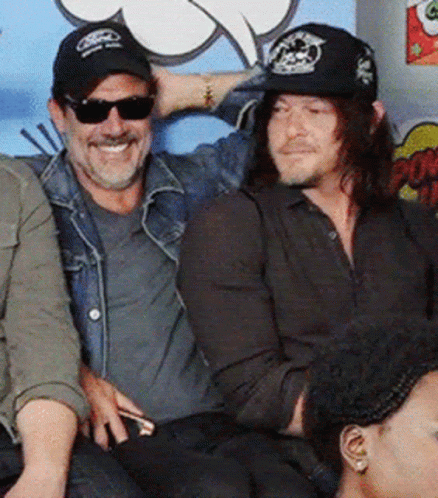 Daryl Dixon And Andrew Lincoln GIF