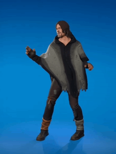 Daryl Dixon Fortnite Dance GIF