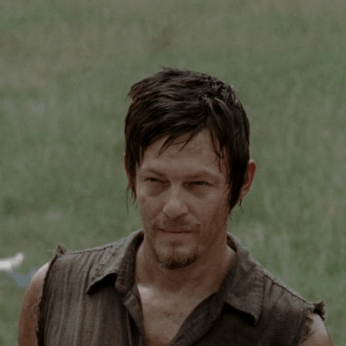 Daryl Dixon Shaking My Head GIF