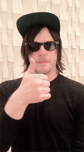 Daryl Dixon Two Thumbs Up GIF