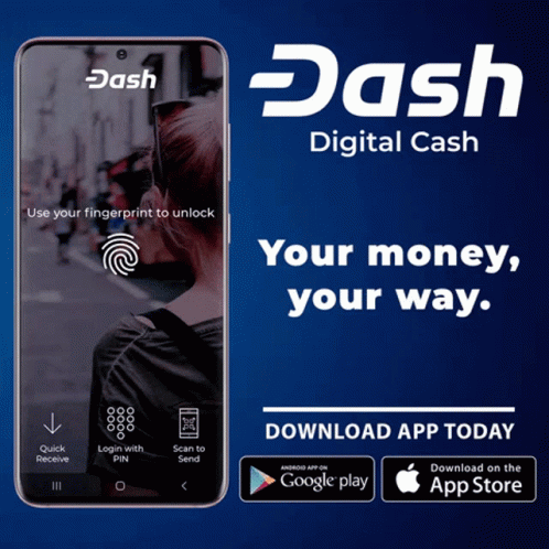 Dash Digital Cash Cell Phone