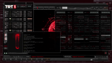 Data Tech Hacking Globe GIF