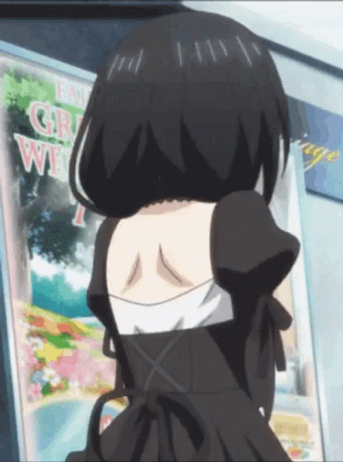 Date A Live Kurumi Thinking GIF