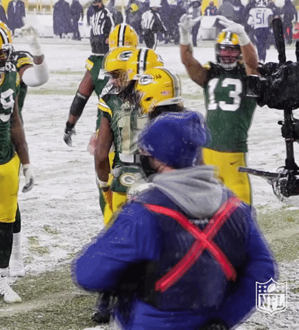 Davante Adams Being Crowned GIF