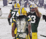 Davante Adams Crowned Packers GIF