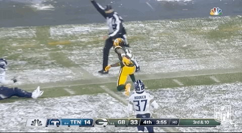 Davante Adams Fun Twist GIF