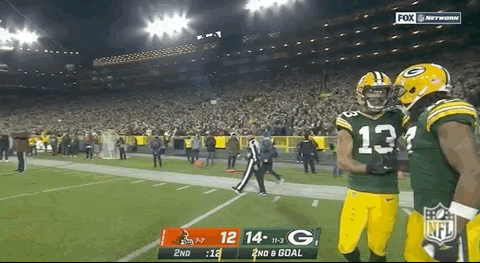 Davante Adams Group Hug GIF