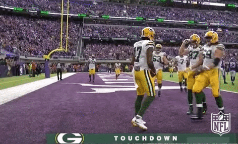Davante Adams Head Pat GIF