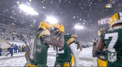 Davante Adams Team Talk GIF