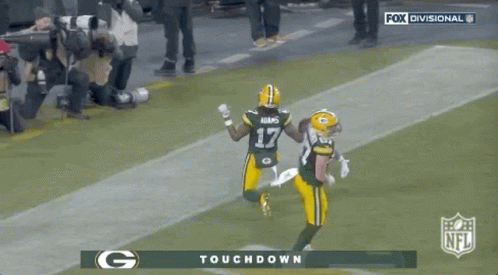Davante Adams Worshipping GIF