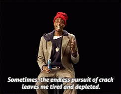 Dave Chappelle Saying When Keeping It Real Goes Wrong GIF