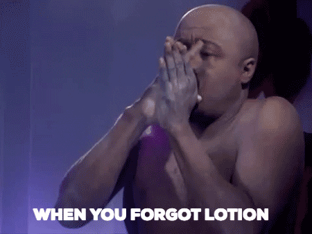 Dave Chappelle When You Forgot Lotion GIF