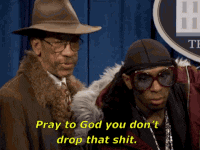 Dave's Chappelle Not Here Man Pray To God GIF