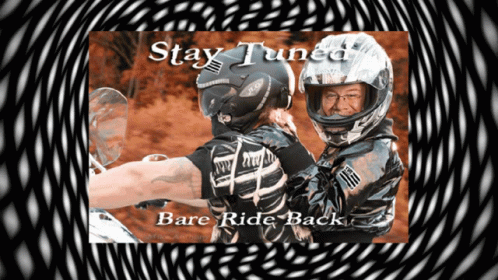 Dave's Not Here Man Couple Motorcycle Rides GIF