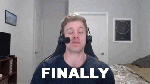 Dave Says Finally Meme GIF