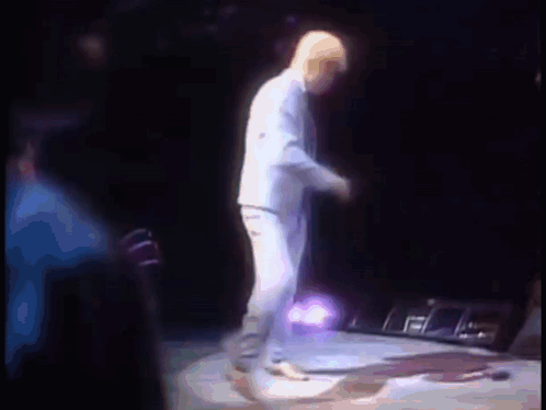 David Bowie Foot Work GIF