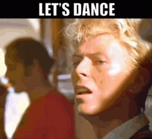 David Bowie Let's Dance GIF