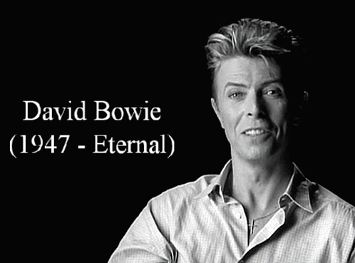 David Bowie Rest In Peace GIF