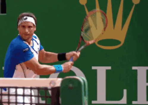 David Ferrer Rafael Nadal Rolex Logo GIF