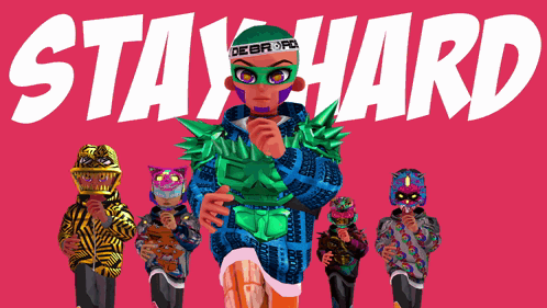 David Goggins Animation Jogging Stay Hard GIF