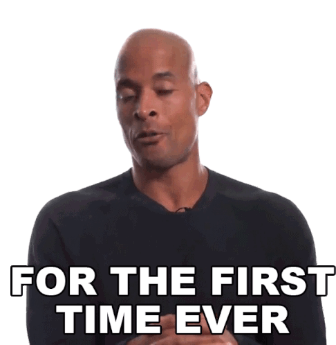David Goggins For The First Time Ever GIF