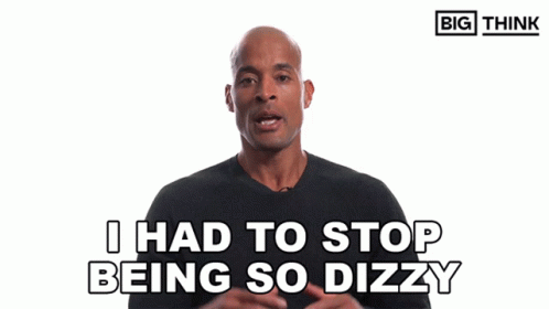 David Goggins Had To Stop Being Dizzy GIF