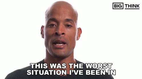 David Goggins Worst Situation I've Been GIF