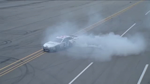 David Ragan Nascar Burnout GIF