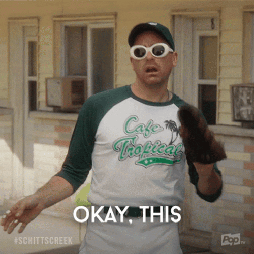 David Rose Complaining Schitts Creek GIF