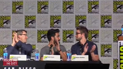 David Rose Press Con Interview GIF