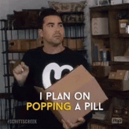 David Rose Schitts Creek Sarcastic Remarks GIF
