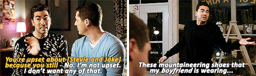 David Rose You're Upset GIF