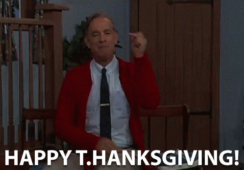 David S Pumpkins Snaps Happy Thanksgiving GIF