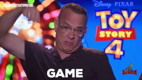 David S Pumpkins Toy Story Dancing Game Over GIF