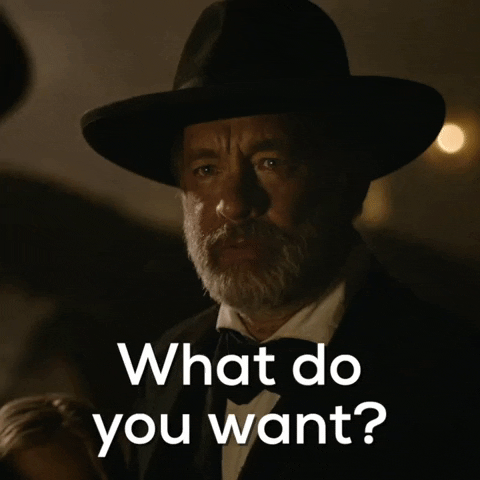 David S Pumpkins What Do You Want Serious GIF