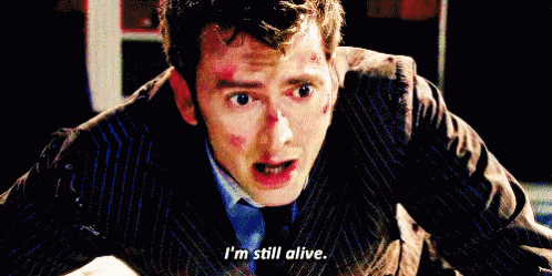 David Tenant Im Alive GIF