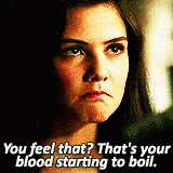 Davina Claire Dramatic High Blood Pressure Boiling GIF